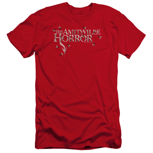 Amityville Horror Flies - Men's Premium Slim Fit T-Shirt