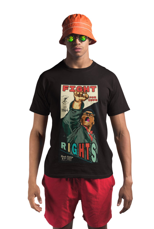 " Ali Civil Rights Hero" Uni-Sex Tee