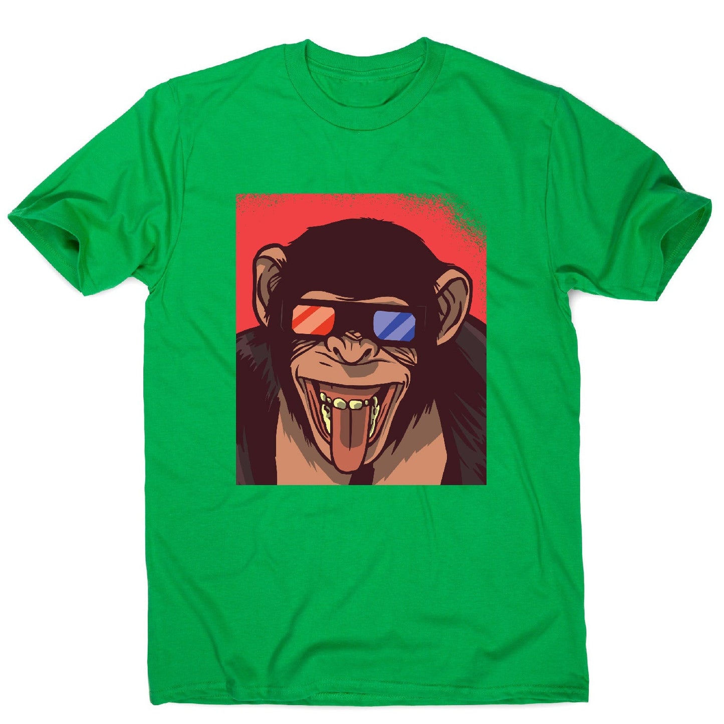 Monkey 3d glasses - men's funny premium t-shirt