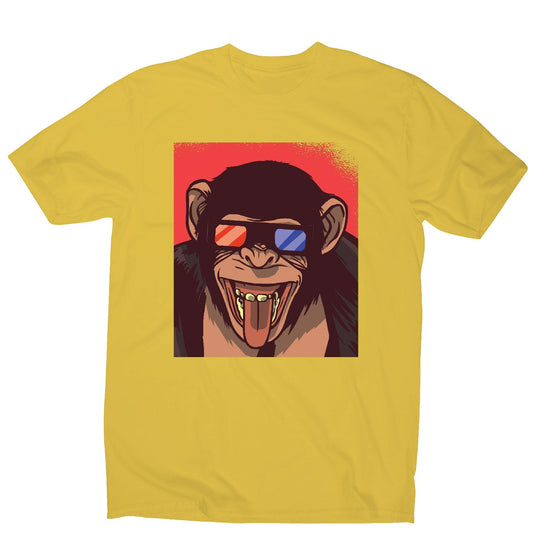 Monkey 3d glasses - men's funny premium t-shirt