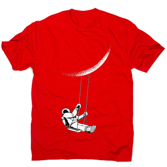 Moon astronaut - men's funny premium t-shirt