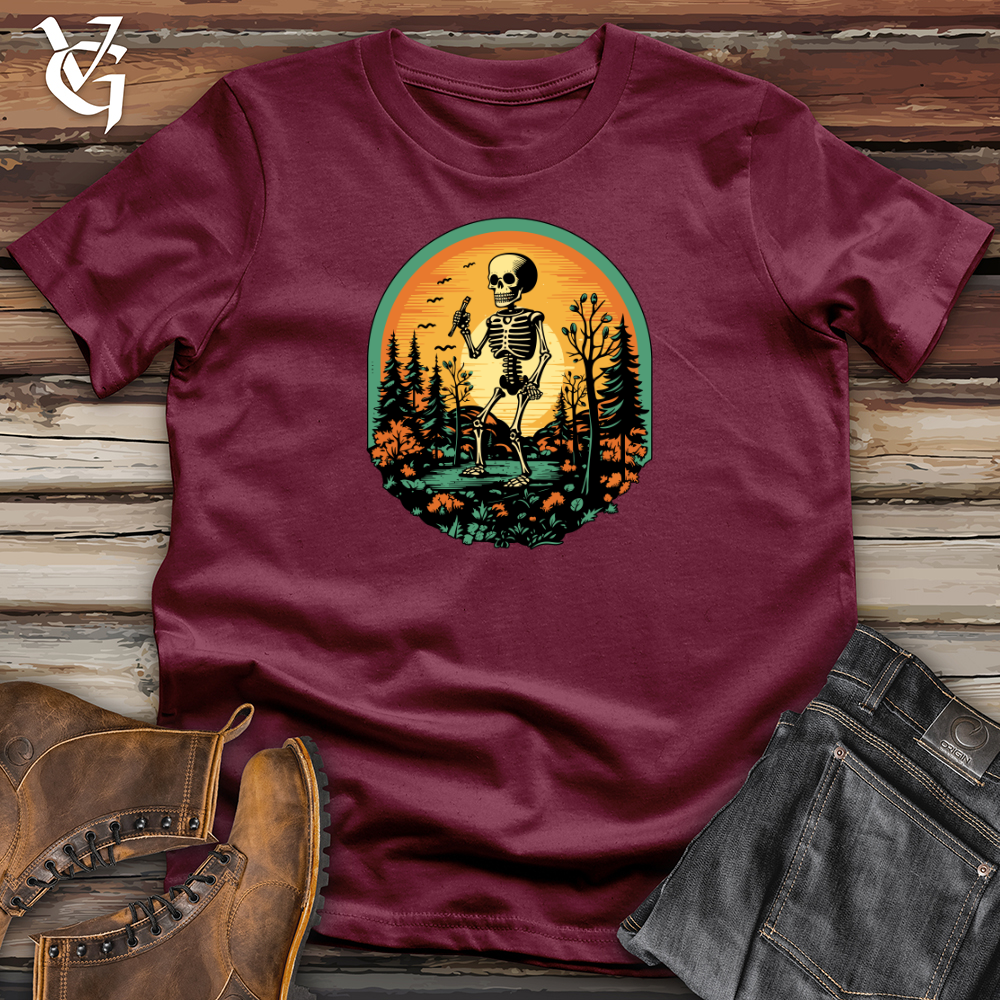 Vintage Skeletal Forest Planting Softstyle Tee