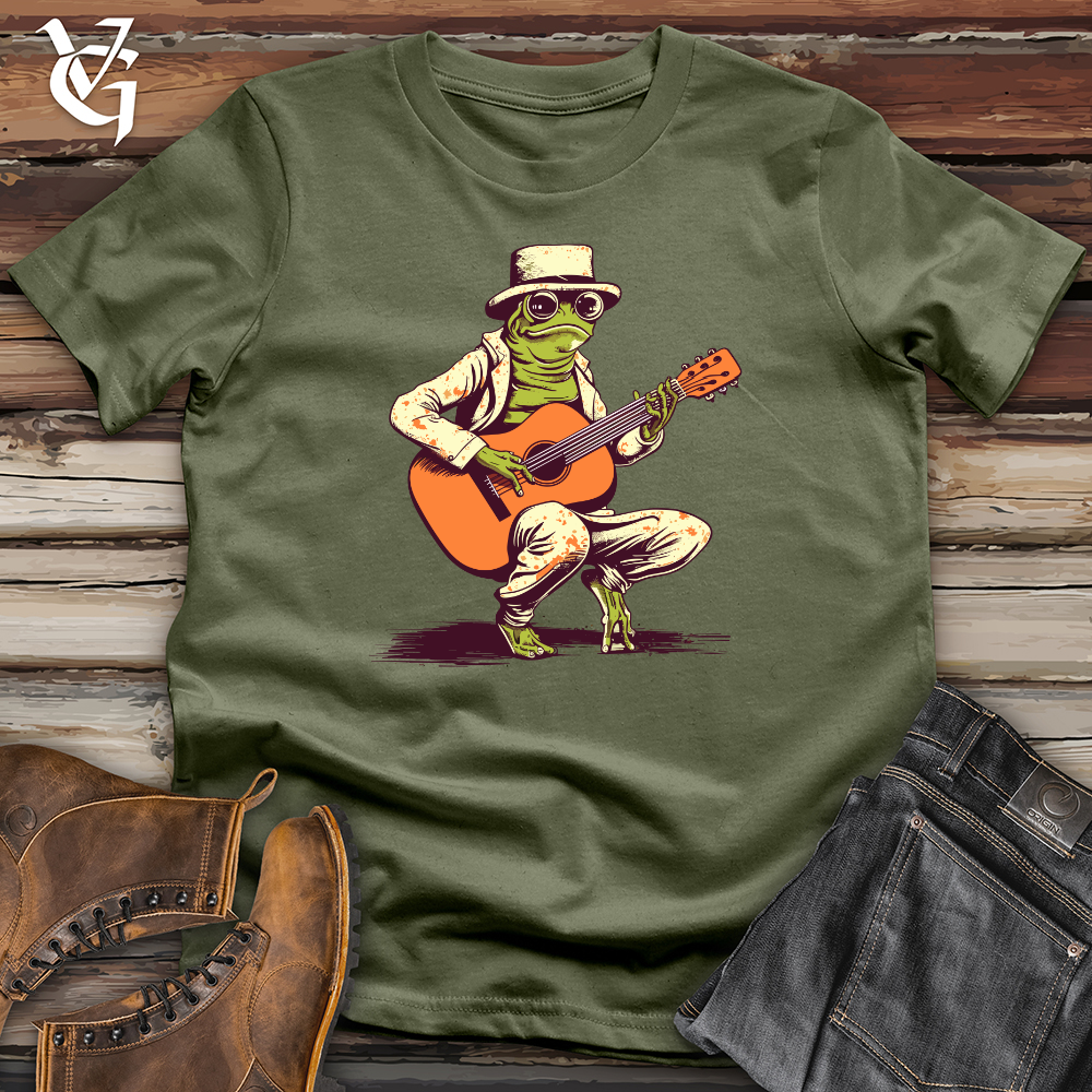 Vintage Guitar Frog Softstyle Tee