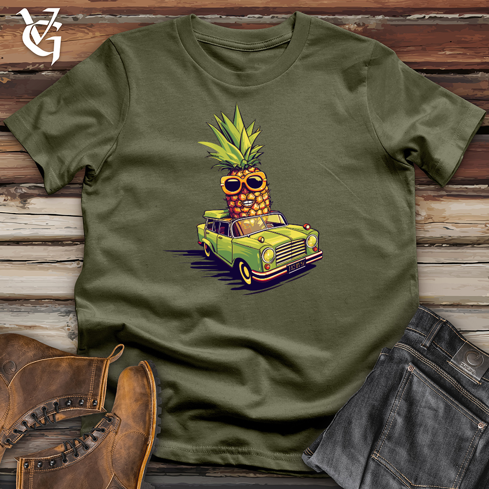 Vintage Pineapple Cruiser Cotton Tee