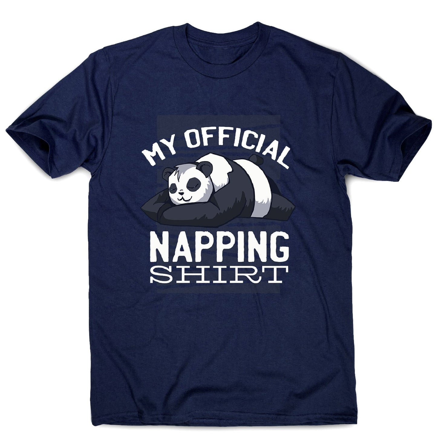 Napping panda - men's funny premium t-shirt