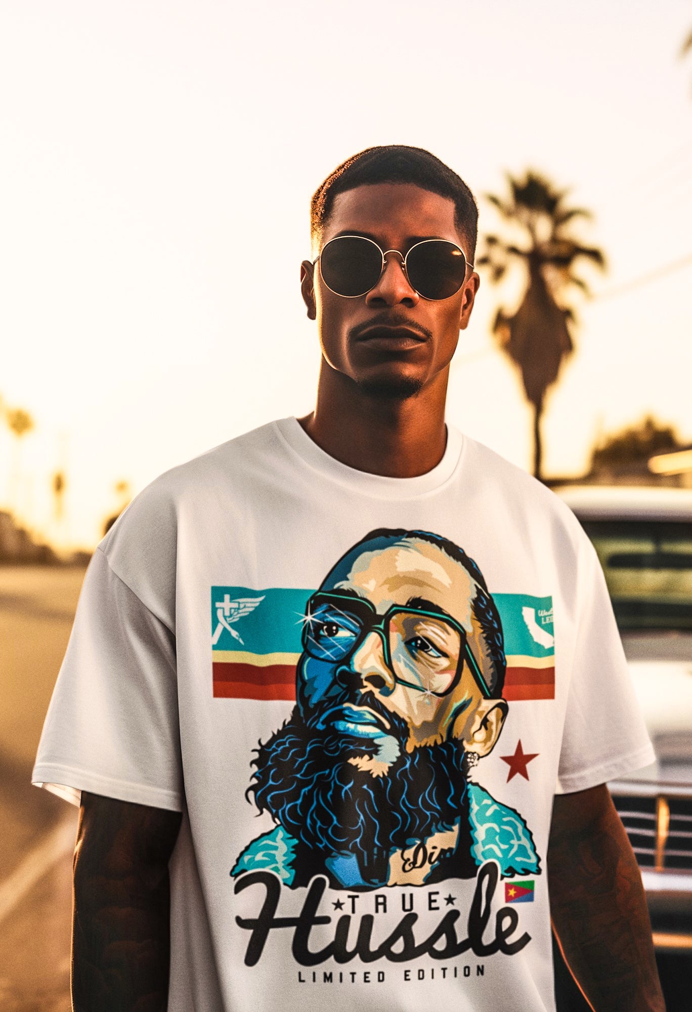 "Americana Hussle" Limited Edition Uni-Sex Tee