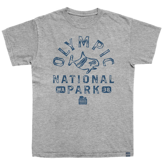 NPCA Made in USA T-Shirt, OLYMPIC NP PETROGLYPH