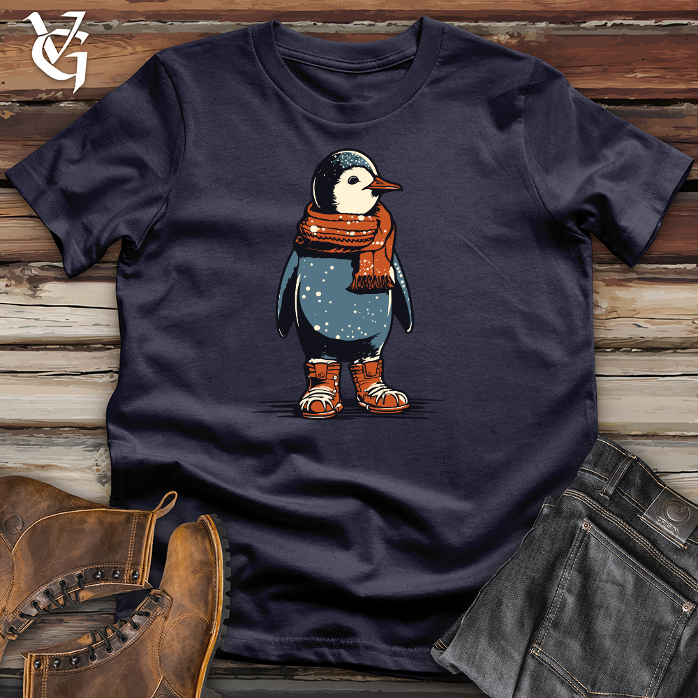 Vintage Snow Boot Penguin Cotton Tee
