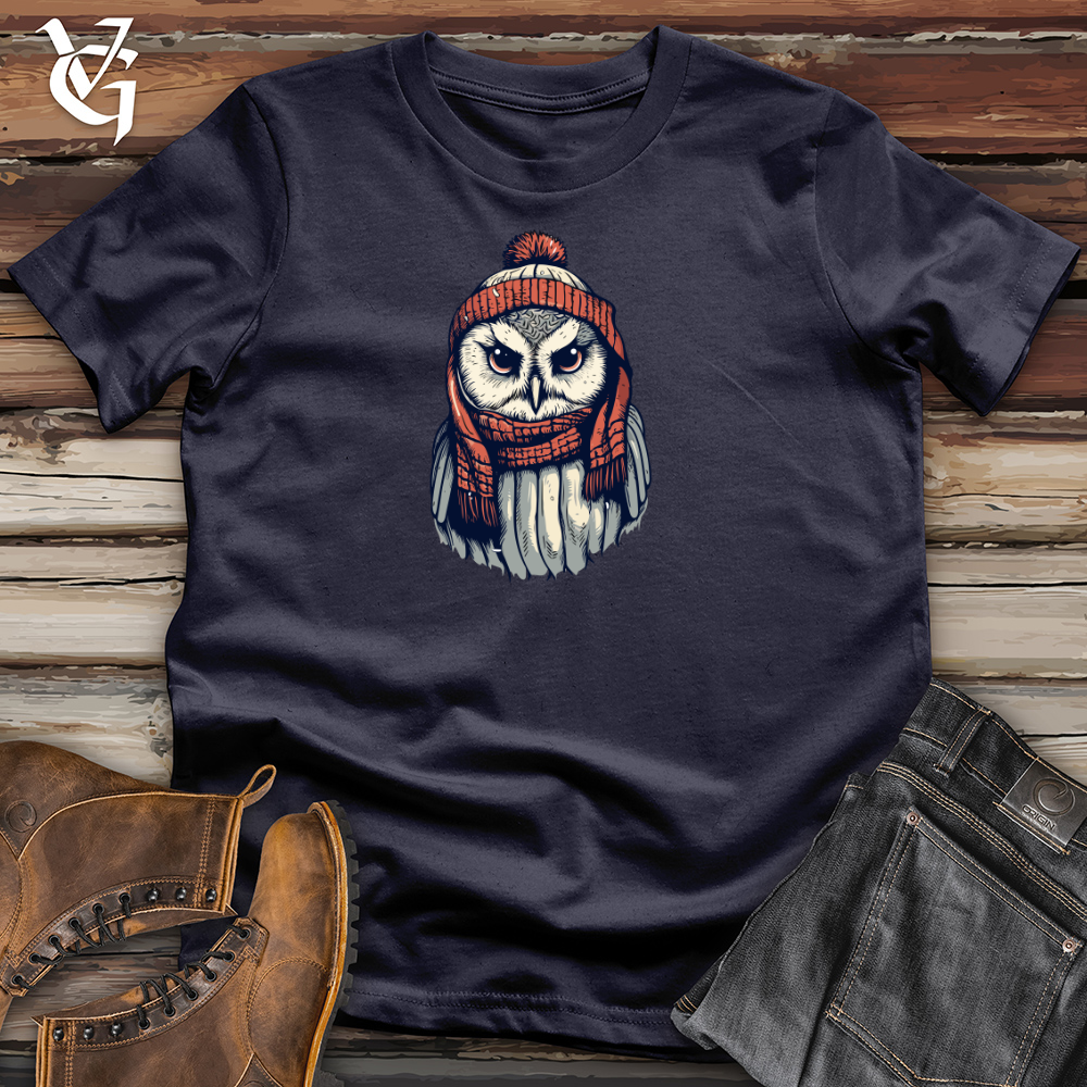 Vintage Wise Beanie Cotton Tee