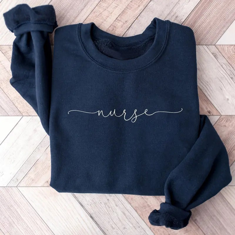Nurse Sweatshirt, Nurse Shirt, RN ER NICU ICU Sweater, Nurse Graduate, Nursing Appreciation Gift