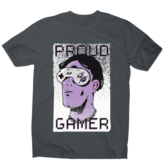 Proud gamer - men's funny premium t-shirt