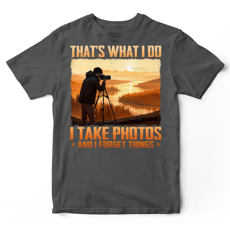 Photographing Forget Things T-Shirt ISA216