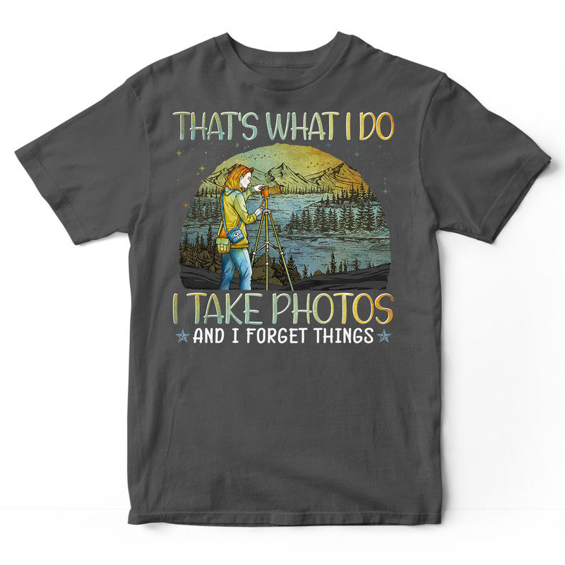 Photographing Forget Things T-Shirt PSJ085