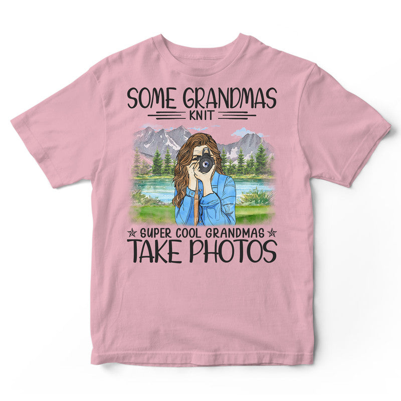 Photographing Grandmas Knit Super Cool T-Shirt HWA199