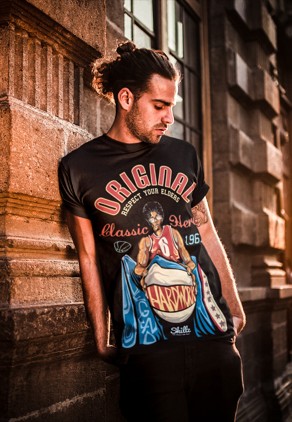 "Original Respect Blk" Limited Edition Uni-Sex Tee