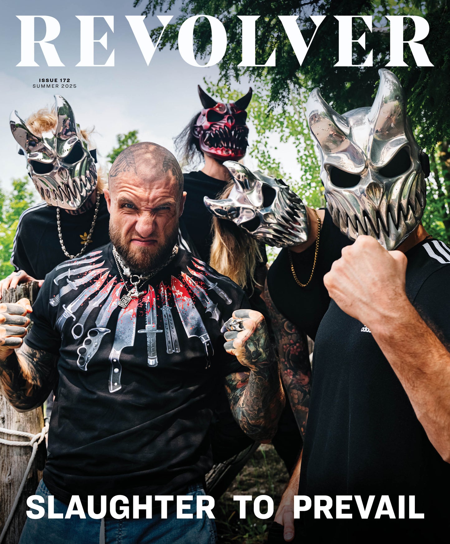 SLAUGHTER TO PREVAIL X REVOLVER BUNDLE Ã¢â‚¬â€œ SUMMER 2025 ISSUE & EXCLUSIVE T-SHIRT