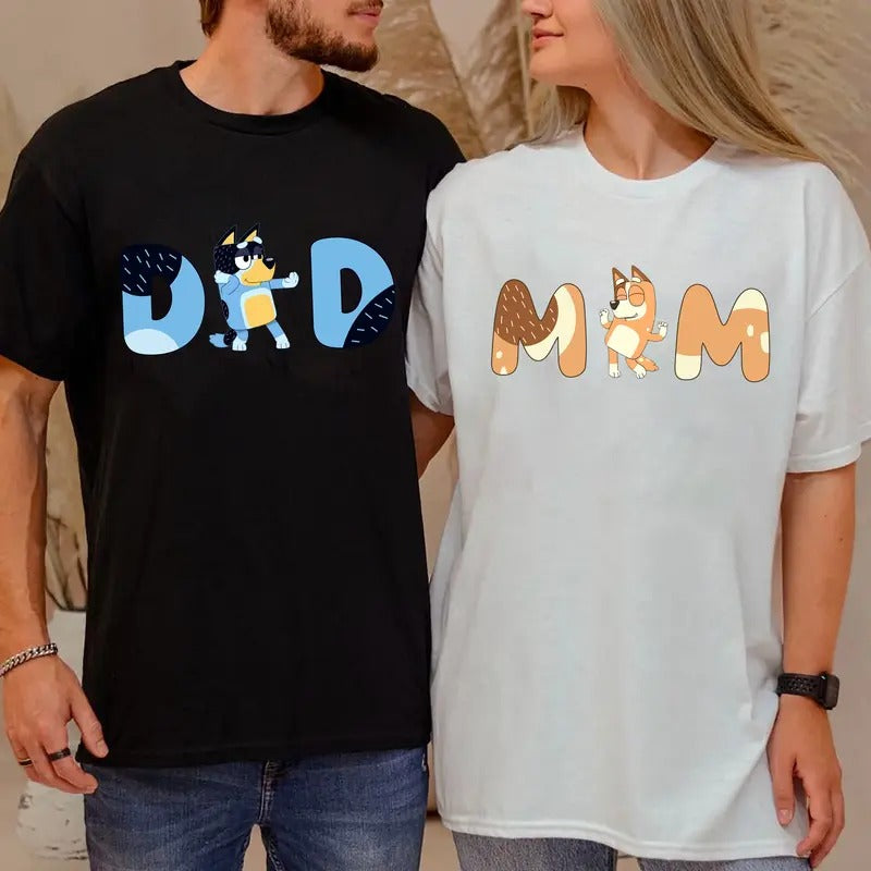 Retro Family Shirt, Mom Dad T-Shirt, Dad Shirt, Father's Day Shirt, Dad Hoodie, Mum Sweatshirt, Mothers Day Sweatshirt