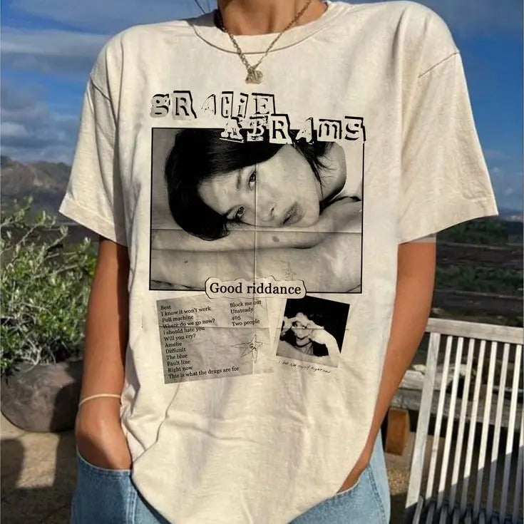 Retro Gracie Abrams Graphic Shirt, Gift for Fans Music Merch Tee