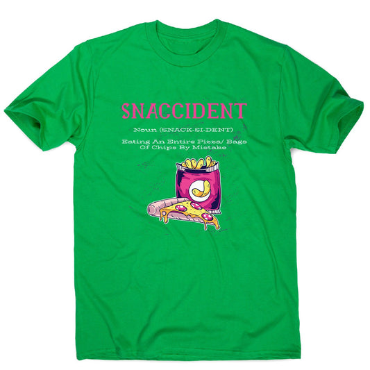 Snaccident - men's funny premium t-shirt