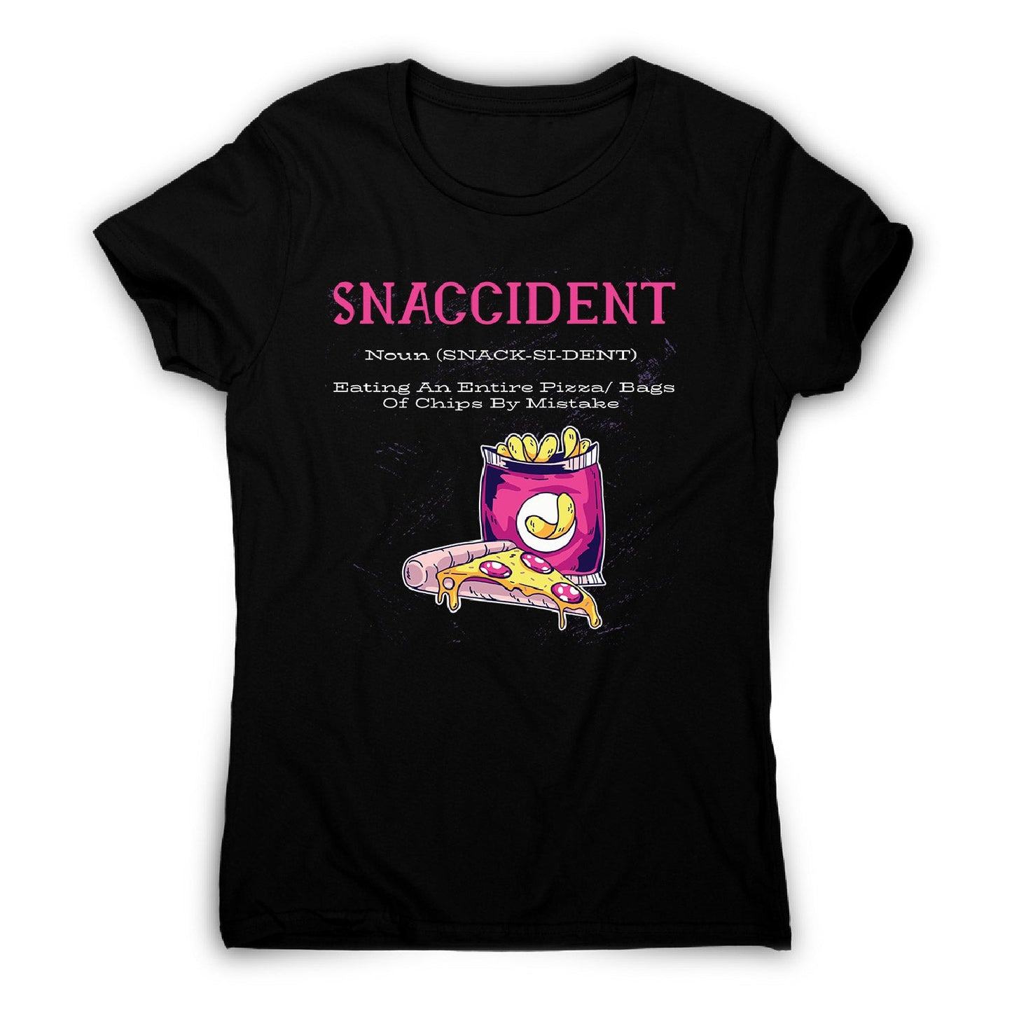 Snaccident - women's funny premium t-shirt