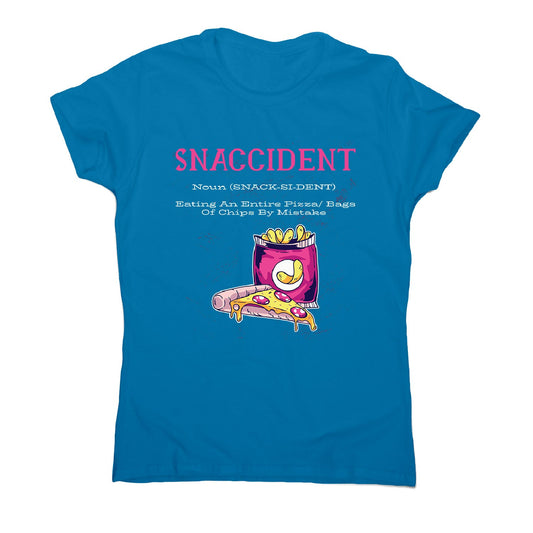 Snaccident - women's funny premium t-shirt
