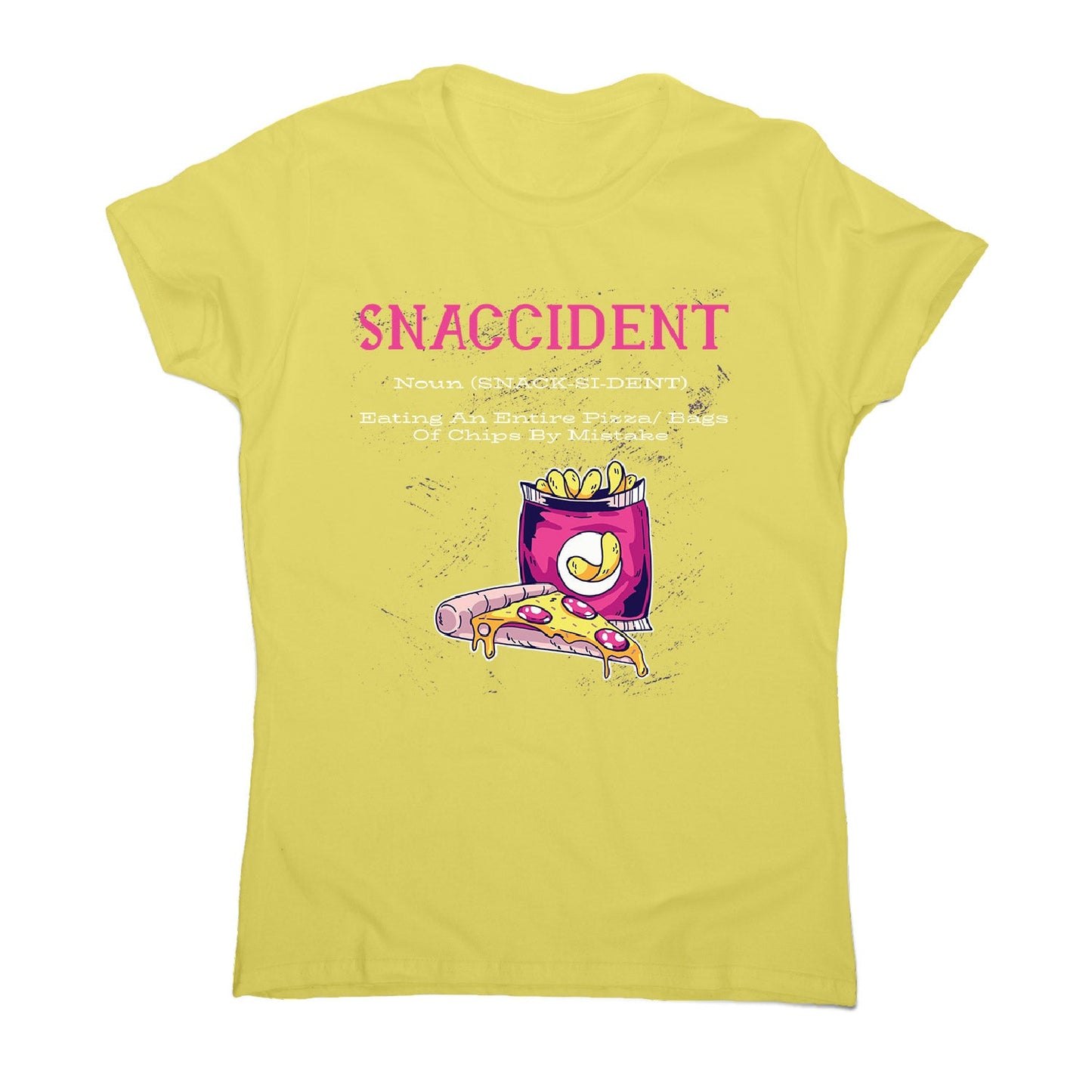 Snaccident - women's funny premium t-shirt