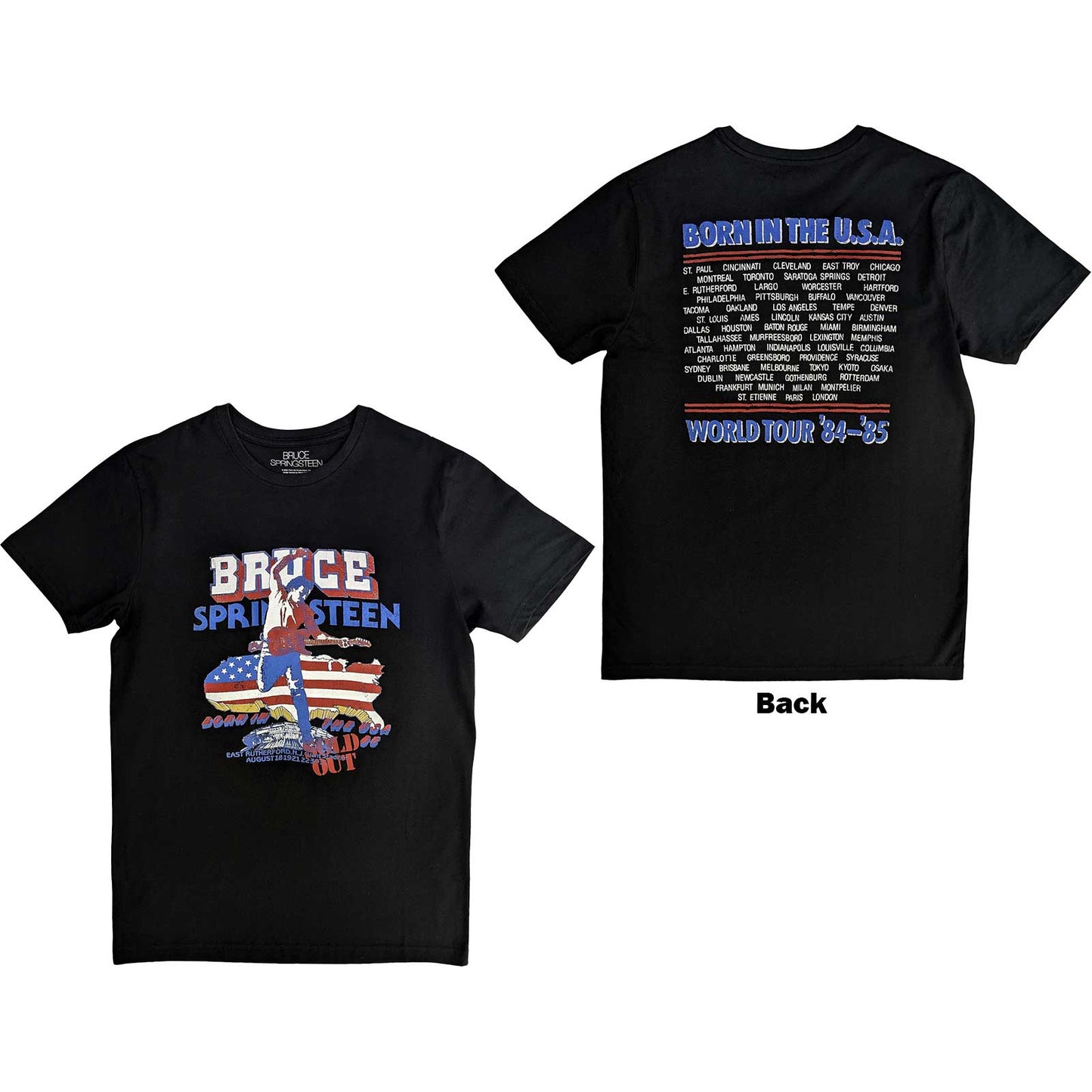 BRUCE SPRINGSTEEN Attractive T-Shirt, Born In The USA '85