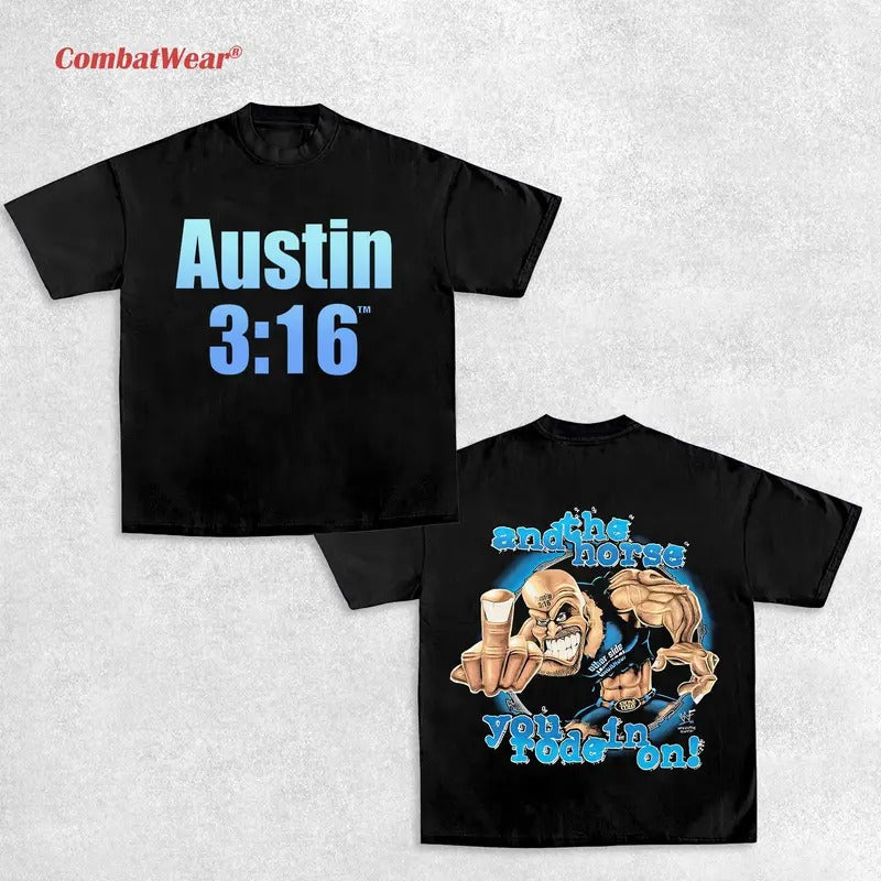 STONE COLD AUSTIN TEE, Wrestling Tee, Wrestling Graphic Tee, 2025 Wrestler Shirt, Sports Shirt, Vintage Wresting Shirt, Wrestling Fan Gift