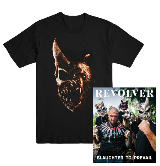 SLAUGHTER TO PREVAIL X REVOLVER BUNDLE Ã¢â‚¬â€œ SUMMER 2025 ISSUE & EXCLUSIVE T-SHIRT