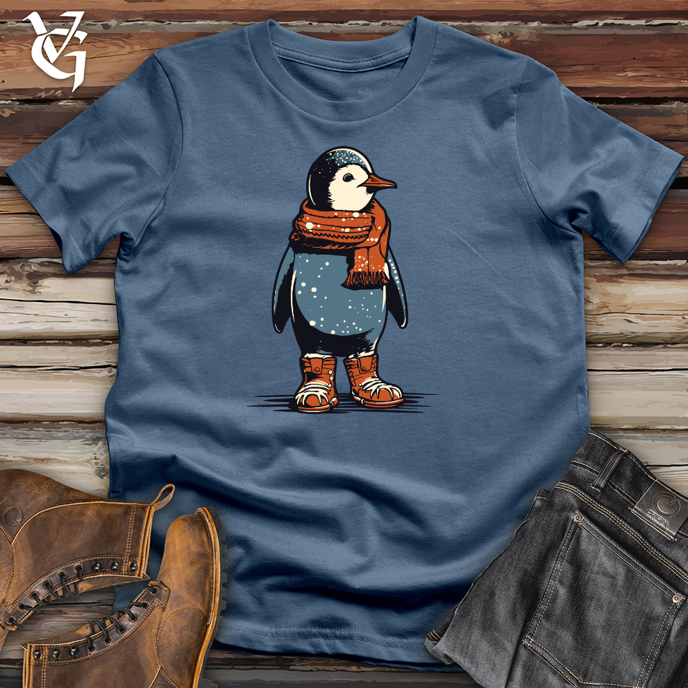 Vintage Snow Boot Penguin Cotton Tee