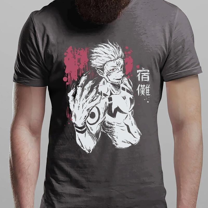 Sukuna Shirt, Sweatshirt, Hoodie, JJK Sukuna Anime T-Shirt, Sukuna Thirst Trap Shirt, Anime Graphic T-Shirt, Best Anime Shirts, Gift For Him, Gift For Her