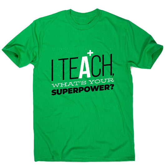 Teach quote - men's funny premium t-shirt