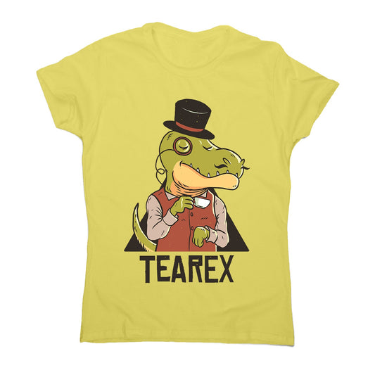 Tearex dinosaur - women's funny premium t-shirt