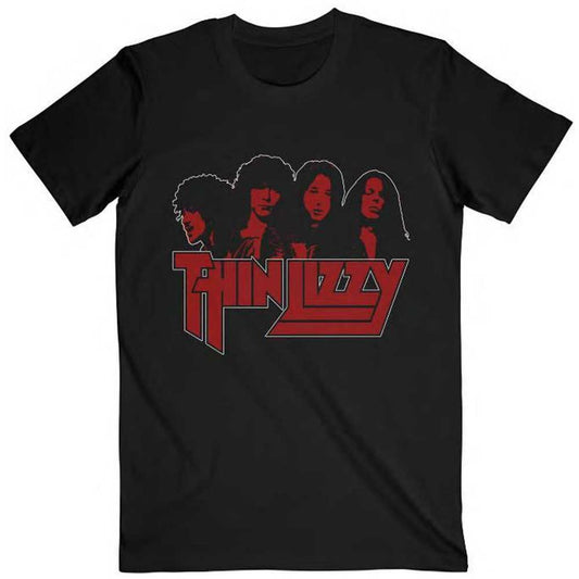 Thin Lizzy | Official Band T-Shirt | Band Photo Logo