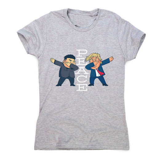 Trump peace - women's funny premium t-shirt