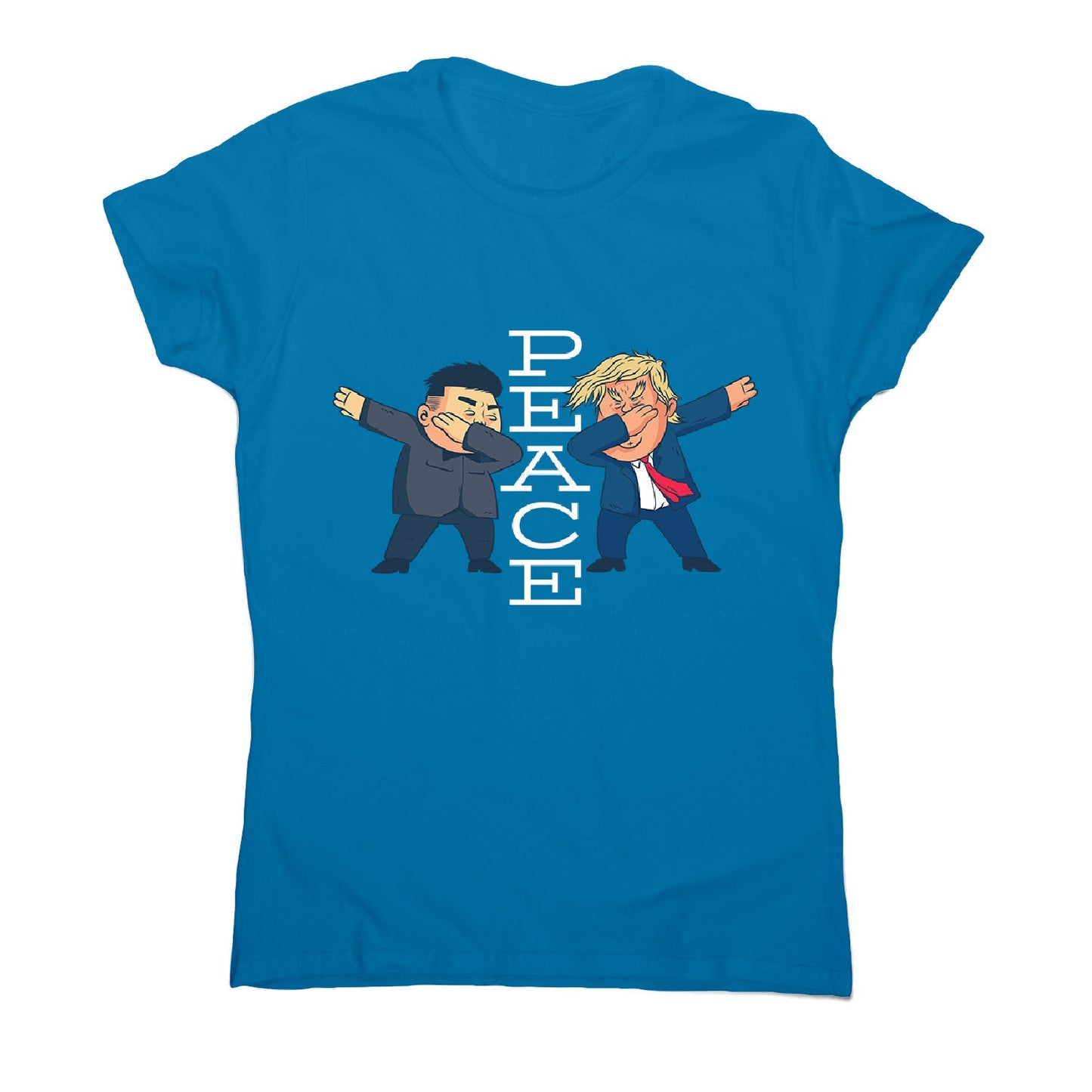 Trump peace - women's funny premium t-shirt