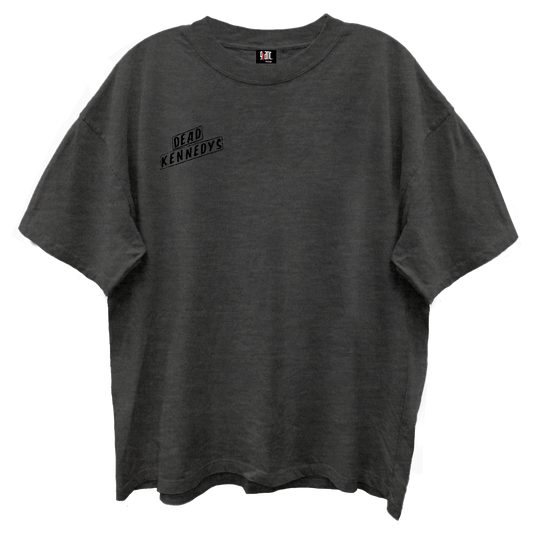DEAD KENNEDYS LOGO FRONT/BACK VINTAGE BLACK ENZYME WASH T-SHIRT/GIANT VINTAGE T-SHIRT