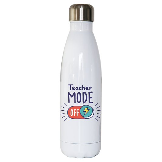 Teacher mode on education water bottle stainless steel reusable