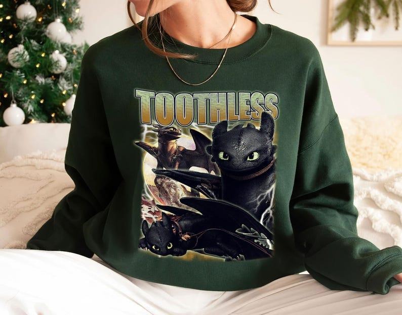 Toothless Bootleg Shirts, How to Train Your Dragon 3 Hidden World Shirt, Dragon Character Shirt Hoodie, Sweatshirt
