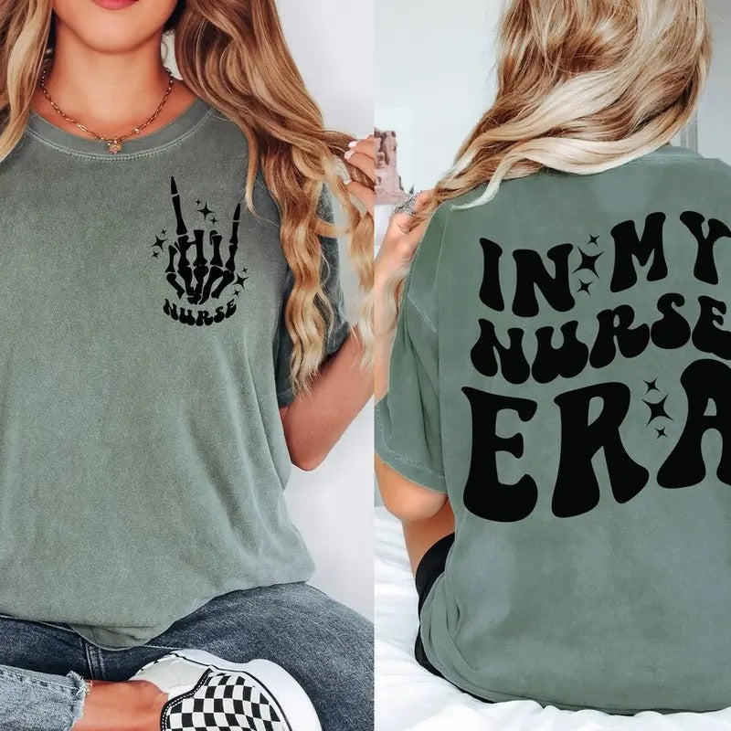Trendy 'In My Nurse Era' shirt