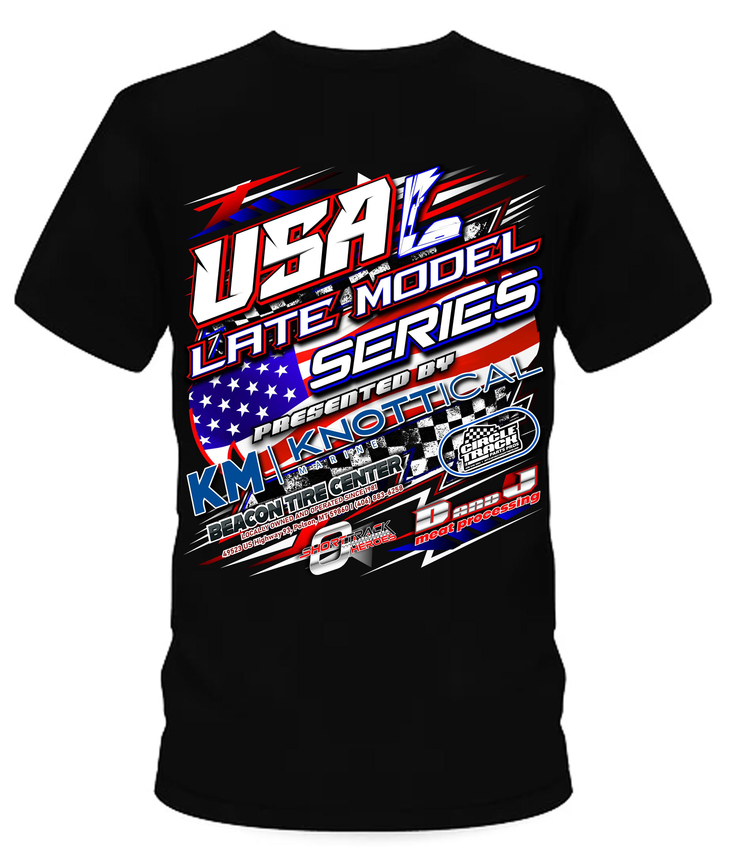 USA Late Model Series 2025 T-Shirt