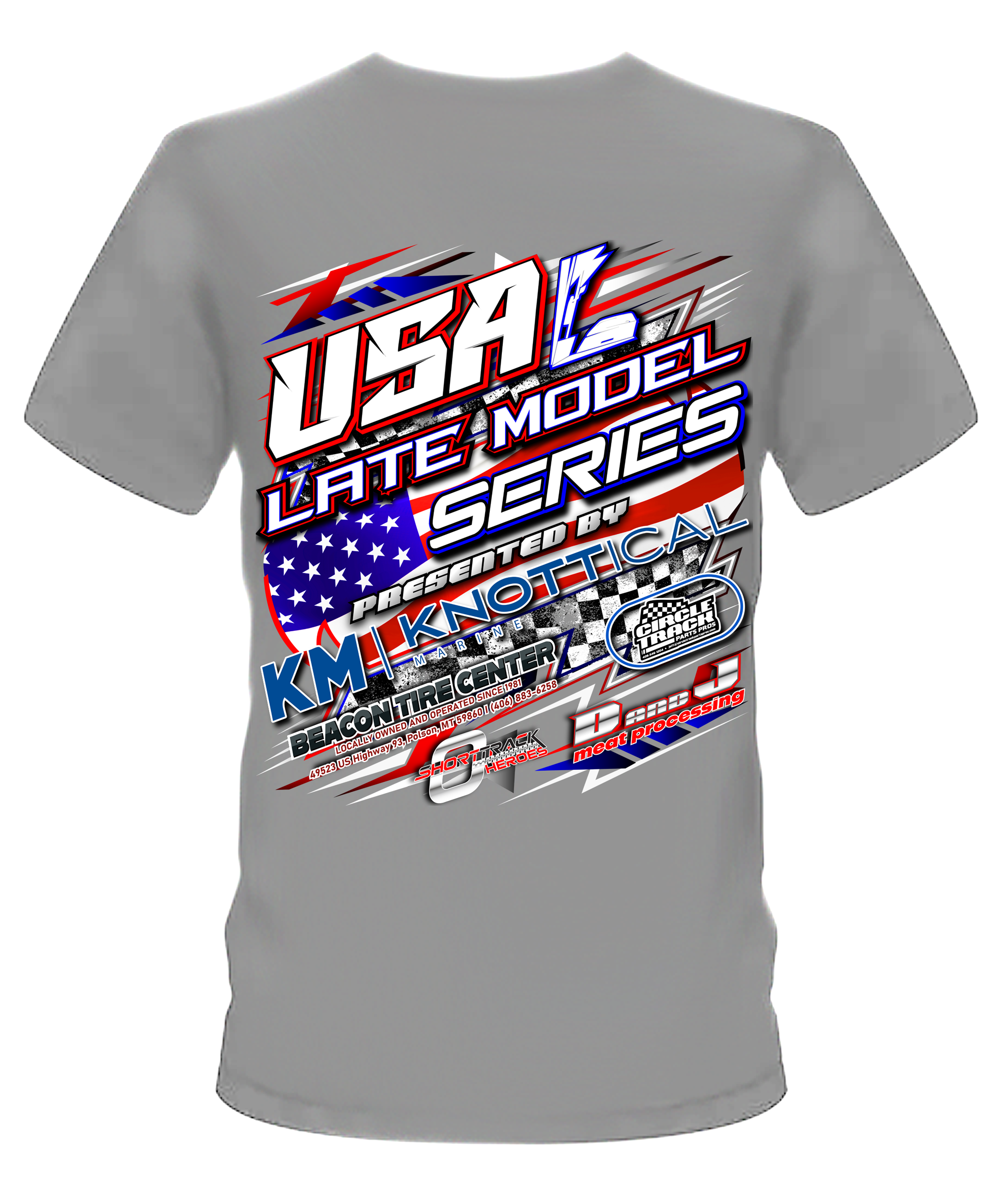 USA Late Model Series 2025 T-Shirt