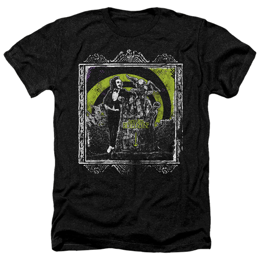Beetlejuice Here Lies - Men's Heather T-Shirt