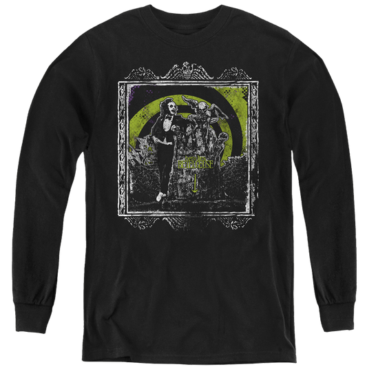 Beetlejuice Here Lies - Youth Long Sleeve T-Shirt