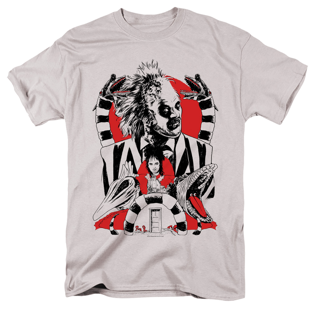 Beetlejuice Beetlejuice Collage - Men's Regular Fit T-Shirt