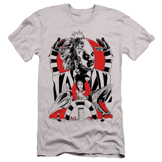 Beetlejuice Beetlejuice Collage - Men's Slim Fit T-Shirt