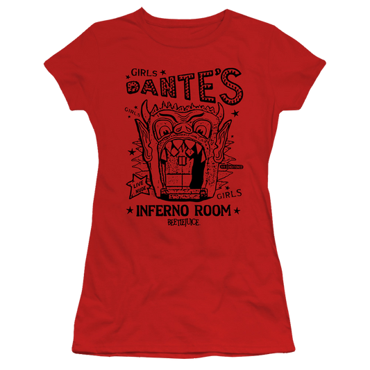 Beetlejuice Dantes Inferno Room - Juniors T-Shirt