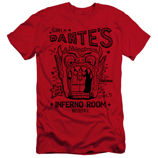 Beetlejuice Dantes Inferno Room - Men's Premium Slim Fit T-Shirt