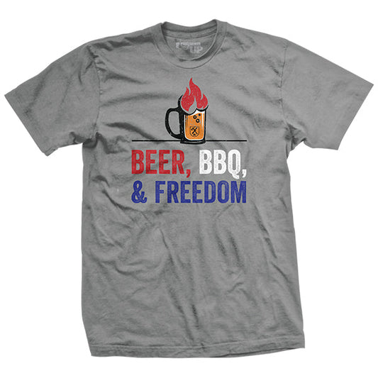 Beer BBQ and Freedom T-Shirt