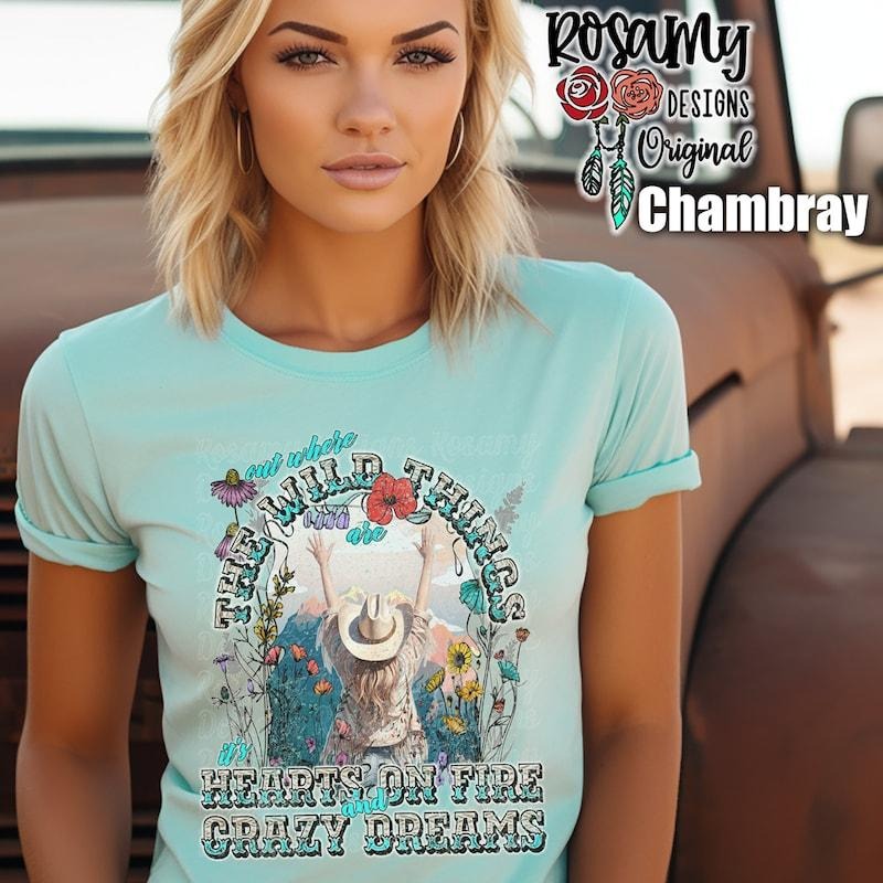 Where The Wild Things Are Shirt, Oversized Fit, Western Style, Retro Design, Perfect For Country Music Fans, Concert Outfit 54M1H